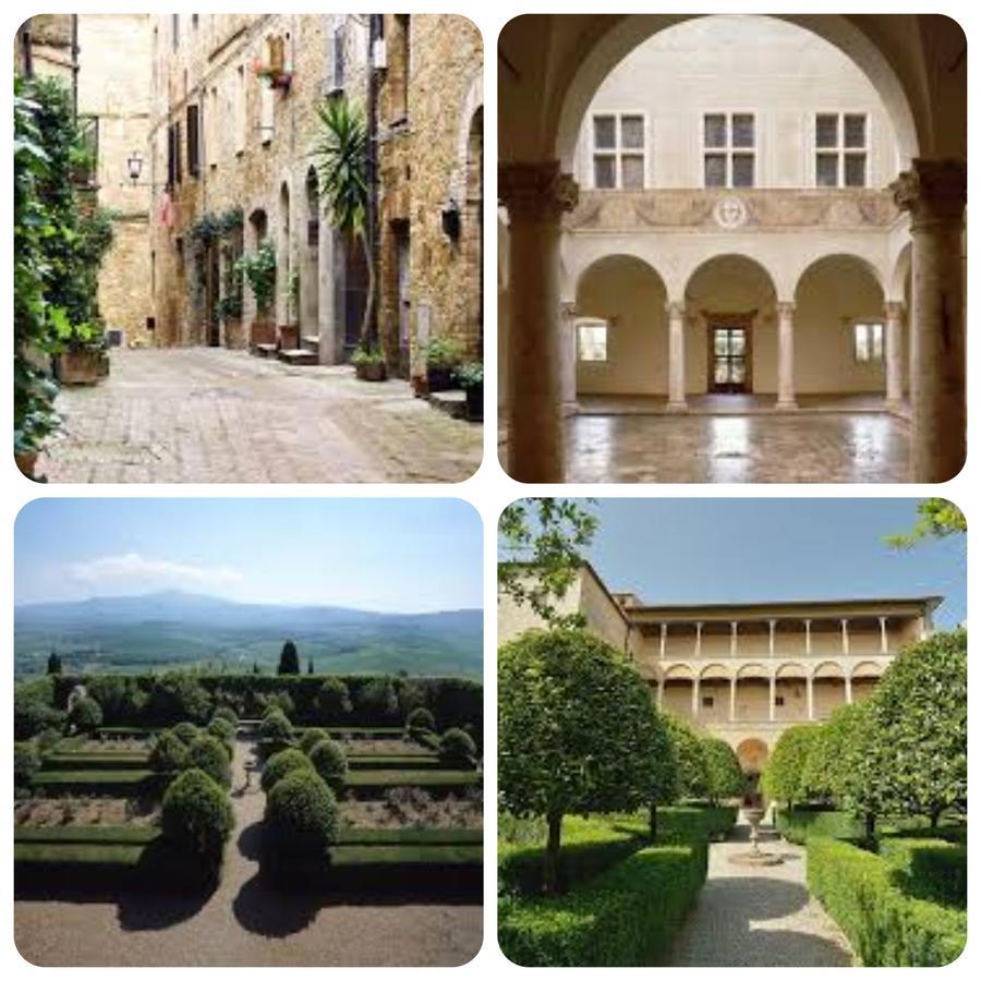La Corte Antica Pienza Kültér fotó